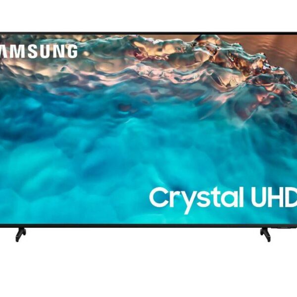 Samsung- تلفزيون LED سمارت سامسونج 55 بوصة، دقة 4K UHD، بريسيفر داخلي- 55CU8000