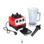⁦Sokany Blender, 4500 Watt, Black and Red⁩ - الصورة ⁦2⁩