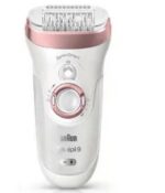 ⁦Braun -ماكينة ازالة الشعر سيلك ابيل 9 سكين سبا-لاستعمال جاف و مبلل- ابيض- SE9980⁩ - الصورة ⁦2⁩