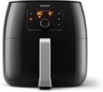 قلاية بدون زيت فيليبس، 6.2 لتر، 2000 وات، اسود - HD9270/90 ( ضمان دولي )