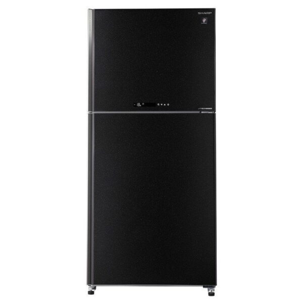 ثلاجة شارب انفرتر ديجيتال نوفروست 480 لتر أسود SJ-PV63G-BK