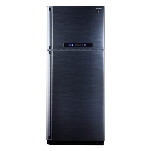 ثلاجة شارب ديجيتال نوفروست 385 لتر أسود SJ-PC48A(BK)